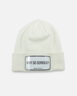 Beanie - Why so serious? - Front