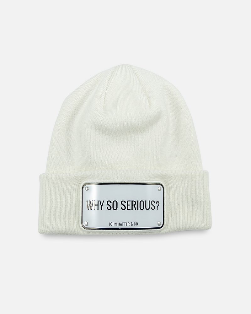Beanie - Why so serious? - Front