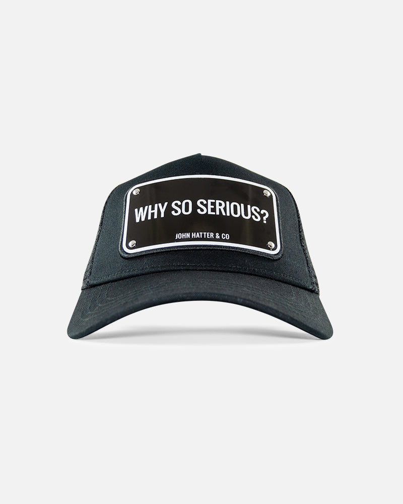 Why So Serious? Black On Black - Cap